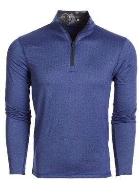 The Greyson Herringbone Tate Quarter-Zip (Style MCLSCK98)